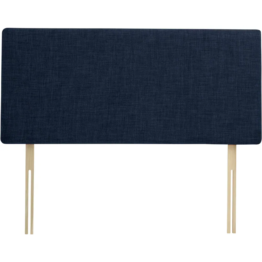 Valencia Small Double Headboard - Midnight, Linen