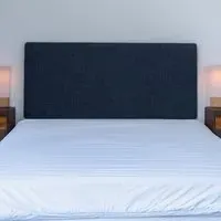 Valencia Super King Size Headboard - Midnight, Linen