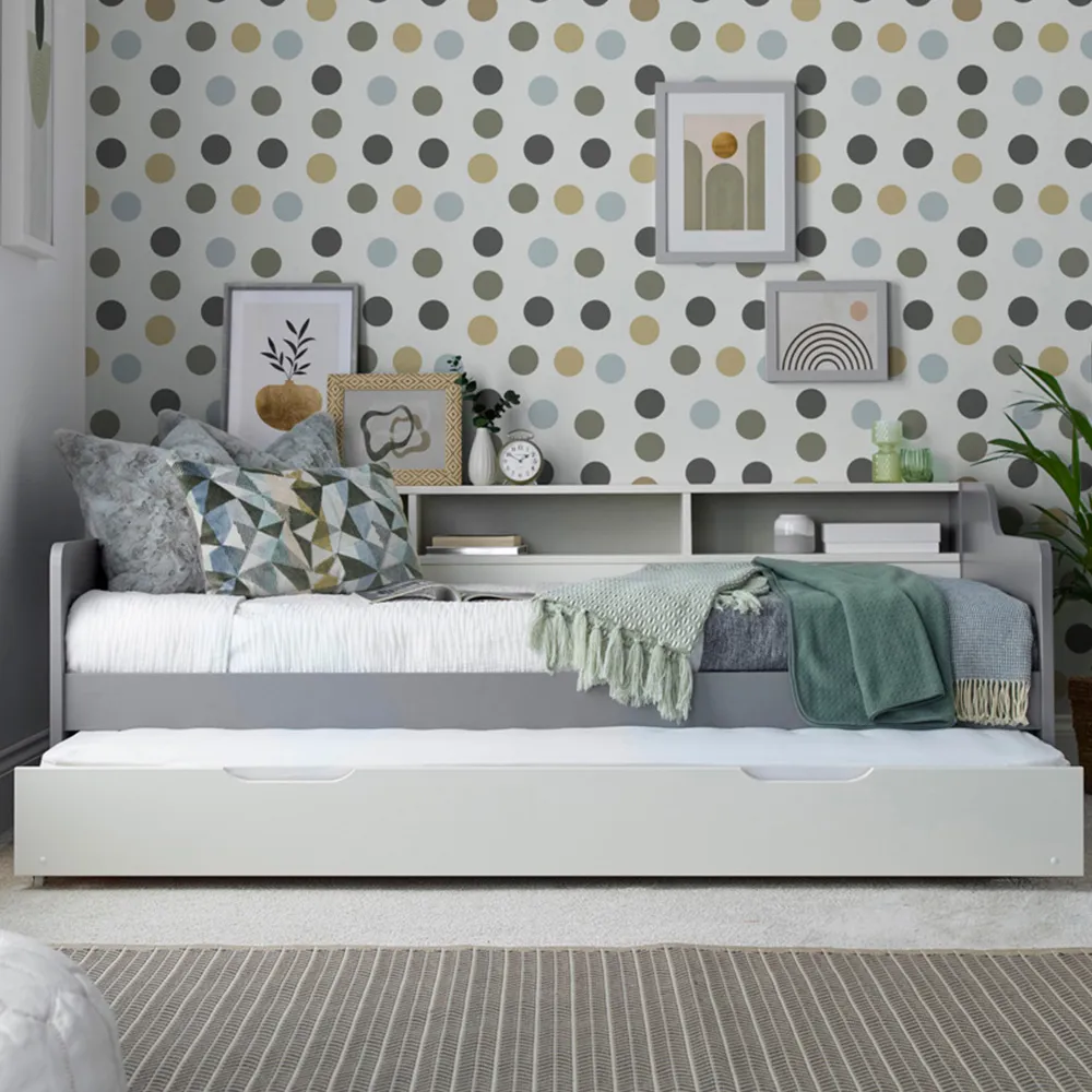 Veera Guest Bed Trundle - White