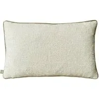 Rectangular Chenille Cushion - Cream