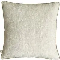 Square Chenille Cushion - Cream