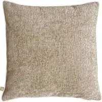 Square Cushion - Beige, Chenille