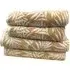 Botanical Turkish Cotton Hand and Bath Towels Set of 4 - Beige