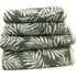 Botanical Turkish Cotton Towel Set of 4 - Green