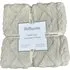 Cable Knit Jacquard Fleece Throw - Cream