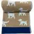 Dog Turkish Cotton Bath Sheet - Beige