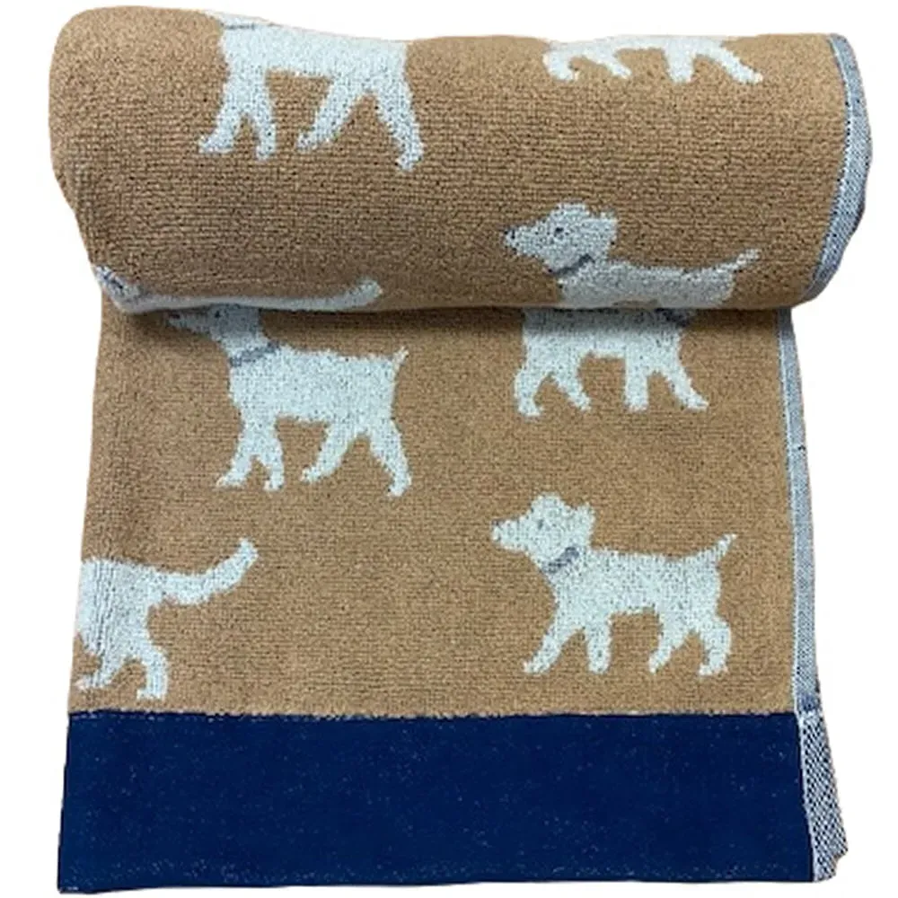 Dog Turkish Cotton Bath Sheet - Beige