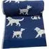 Dog Turkish Cotton Bath Towel - Navy