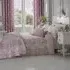 Home King Size Pink Toile Duvet Set - Multi, Cotton