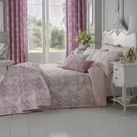 Home Single Toile Duvet Set - Pink, Cotton