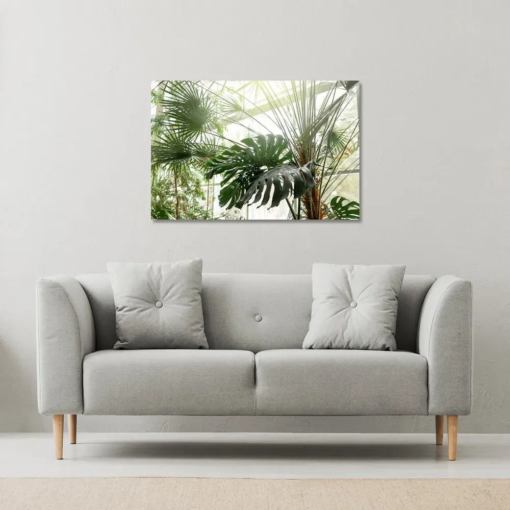 Andrew Lee Green Plants Botanical Garden Canvas - Green