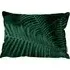Deep Green Fern Leaves Cushion 45 x 30cm - Green