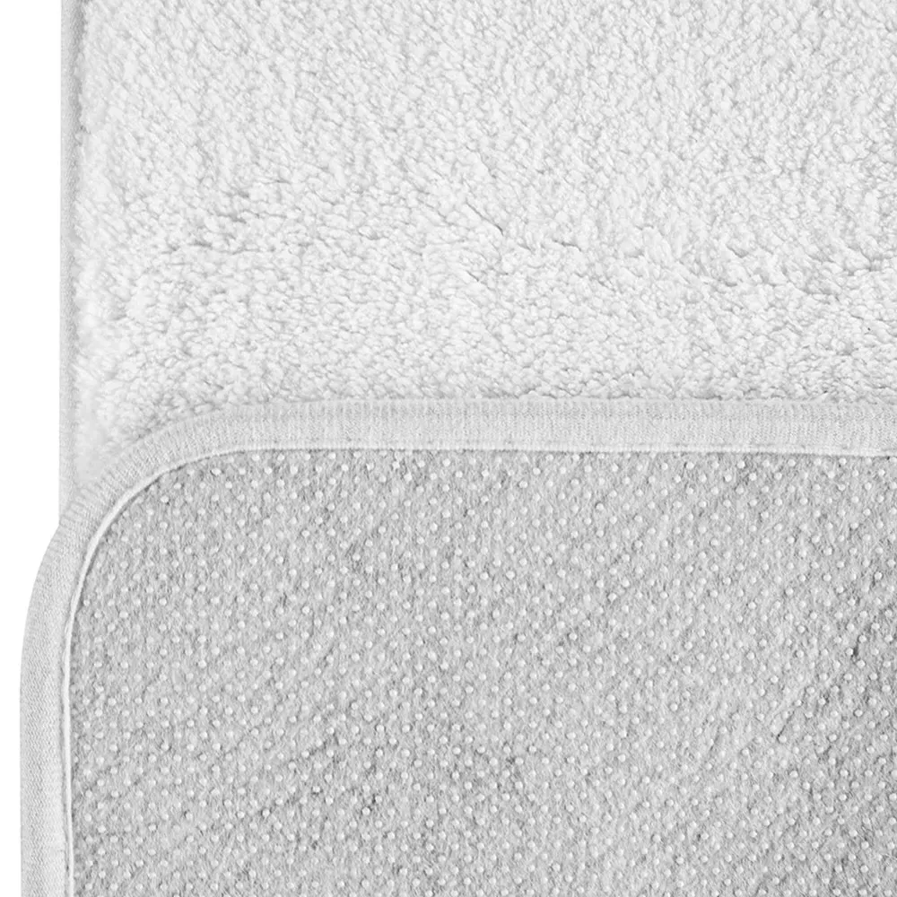 Faux Wool Artistic Abstract Leaves Runner Rug - Green