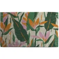 Jungle Plants Bath Towel - Green, Cotton