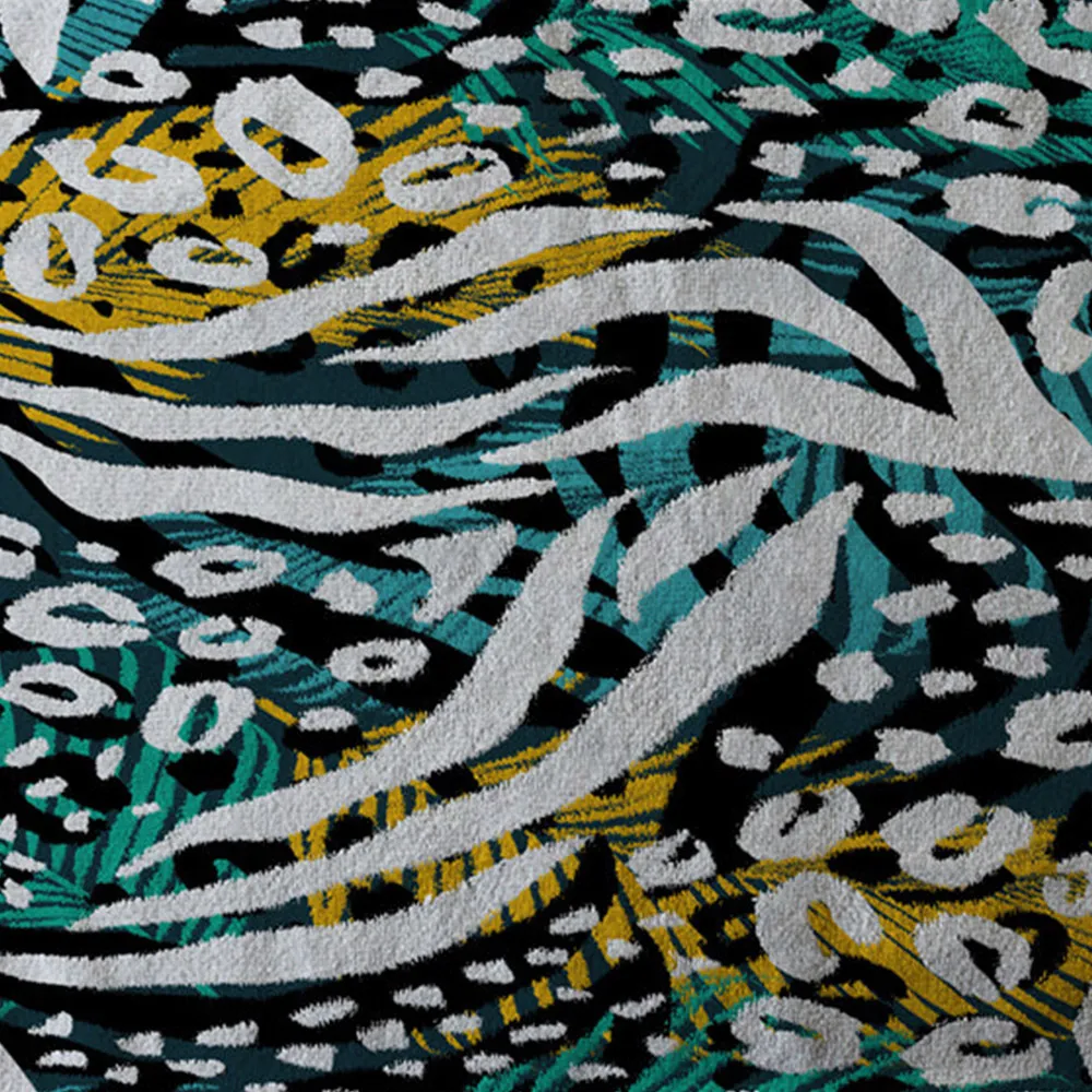 Tropical Leaves Kitchen Towel 3 Pack - Green