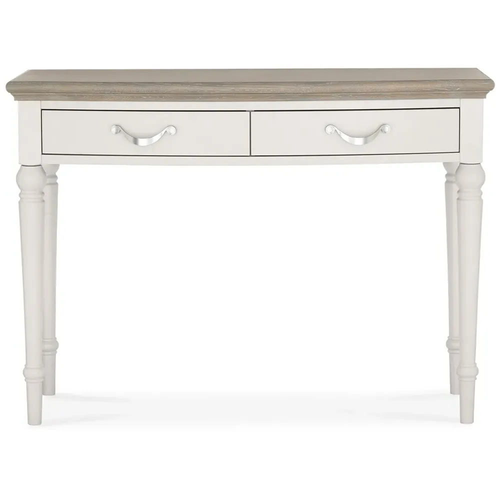 Montreux 2 Drawer Dressing Table - Grey, Oak