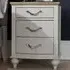 Montreux 3 Drawer Nightstand - Grey, Oak