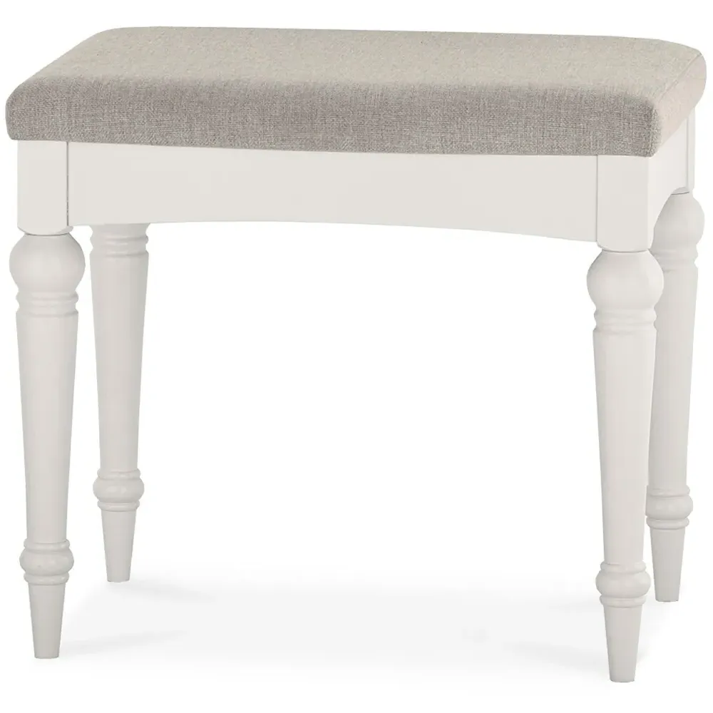 Montreux Fabric Stool - Pebble Grey