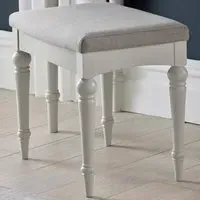 Montreux Fabric Stool - Pebble Grey