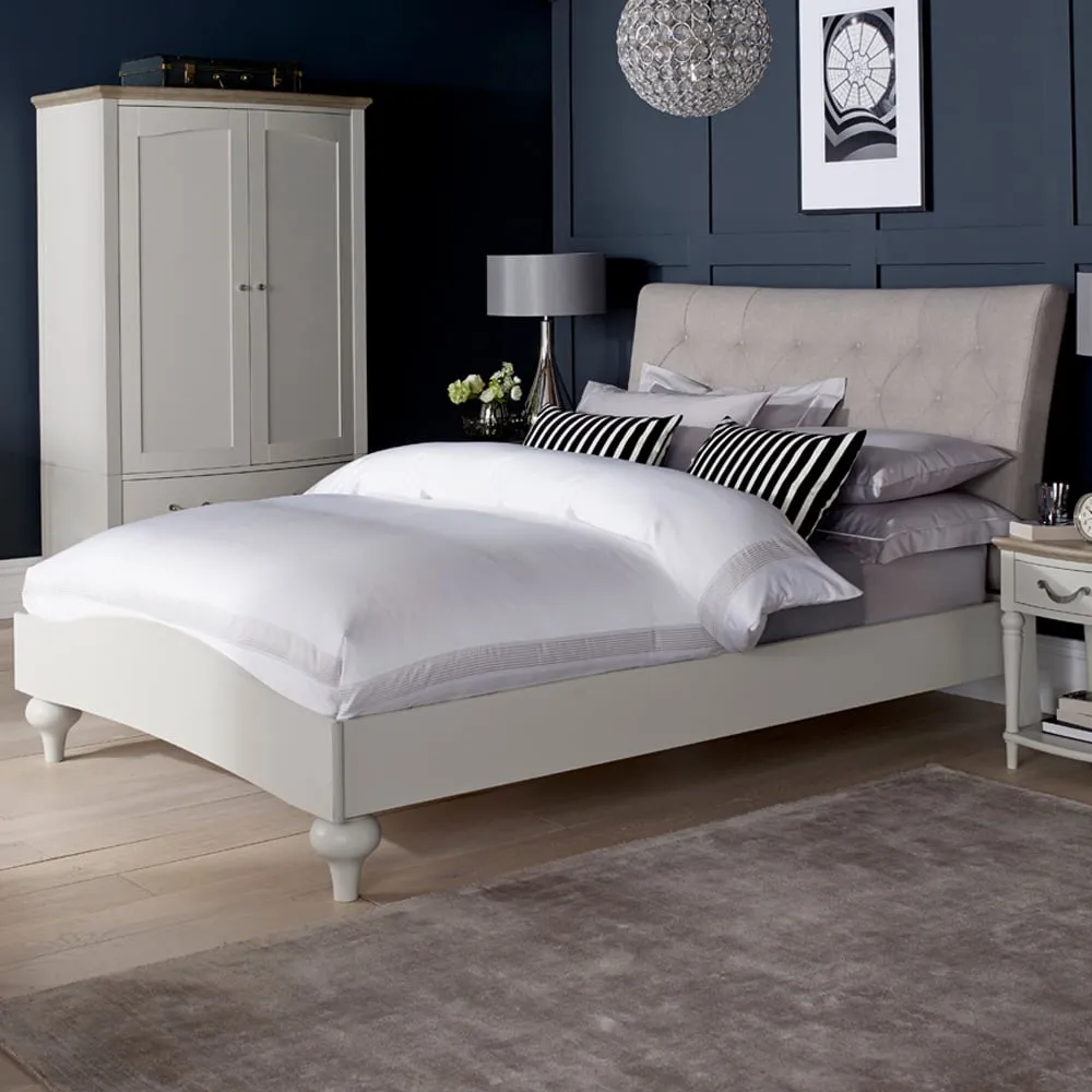 Montreux King Size Upholstered Bedstead - Grey image