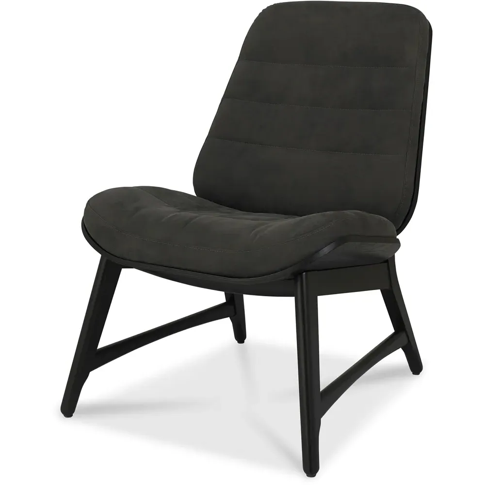 Peppercorn Old West Vintage Fabric Upholstered Chair - Brown