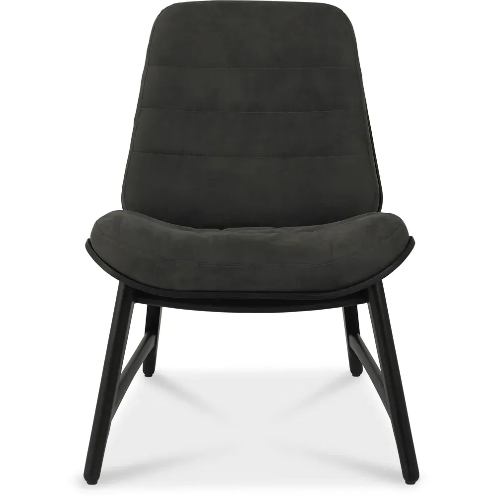 Peppercorn Old West Vintage Fabric Upholstered Chair - Brown