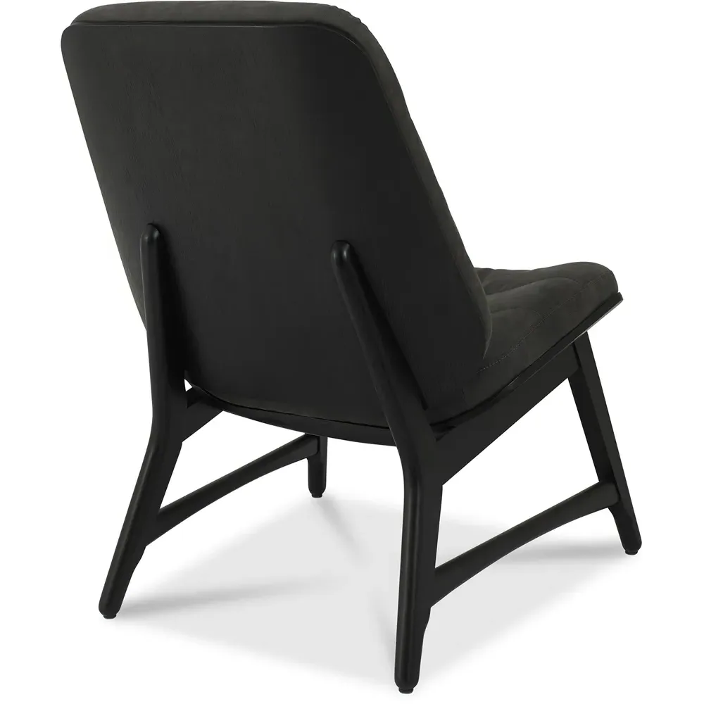 Peppercorn Old West Vintage Fabric Upholstered Chair - Brown