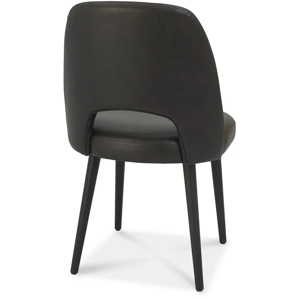 Set of 2 Peppercorn Old West Vintage Fabric Upholstered Chair - Brown