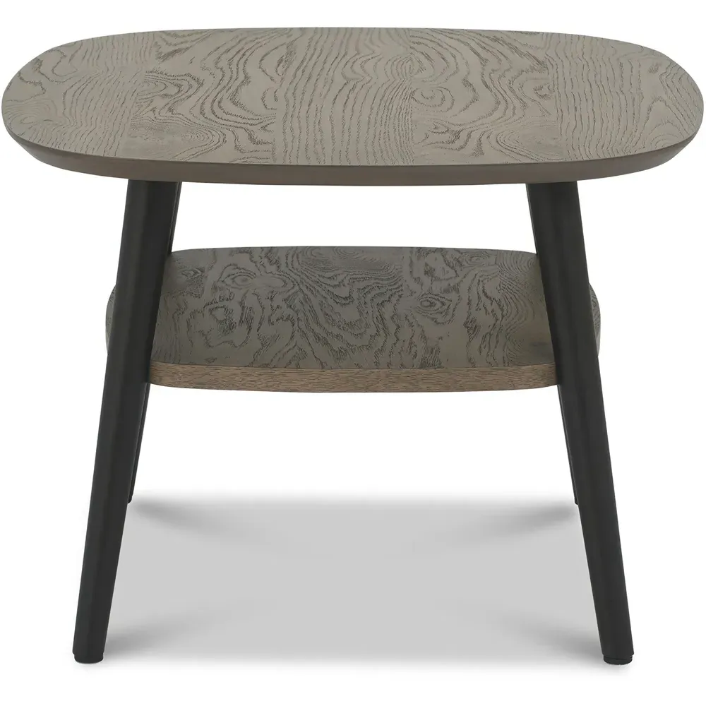 Single Shelf Lamp Table - Brown, Oak