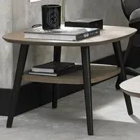 Single Shelf Lamp Table - Brown, Oak