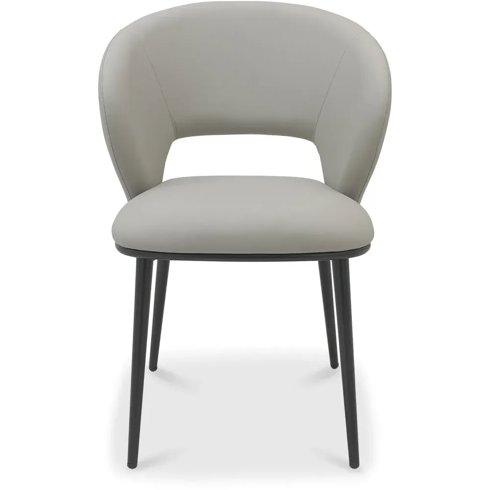 Stella Swivel Chair - Grey, Boucle Fabric