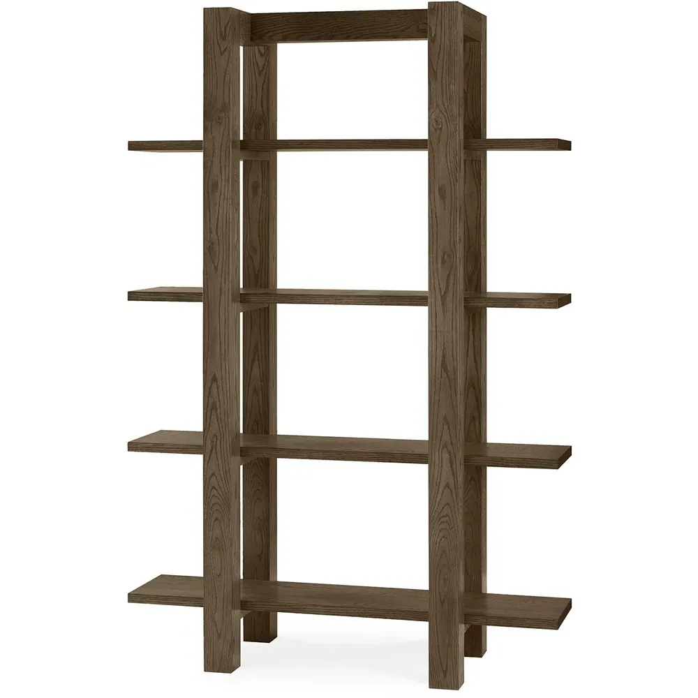 Turin 4 Shelf Unit - Brown, Oak