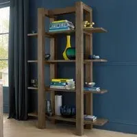 Turin 4 Shelf Unit - Brown, Oak