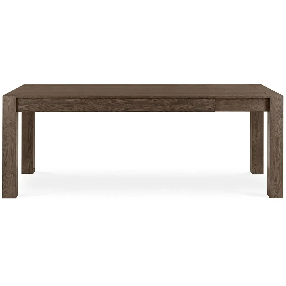 Turin 6-Seater Extending Dining Table - Dark Oak