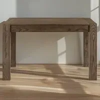 Turin 6-Seater Extending Dining Table - Dark Oak