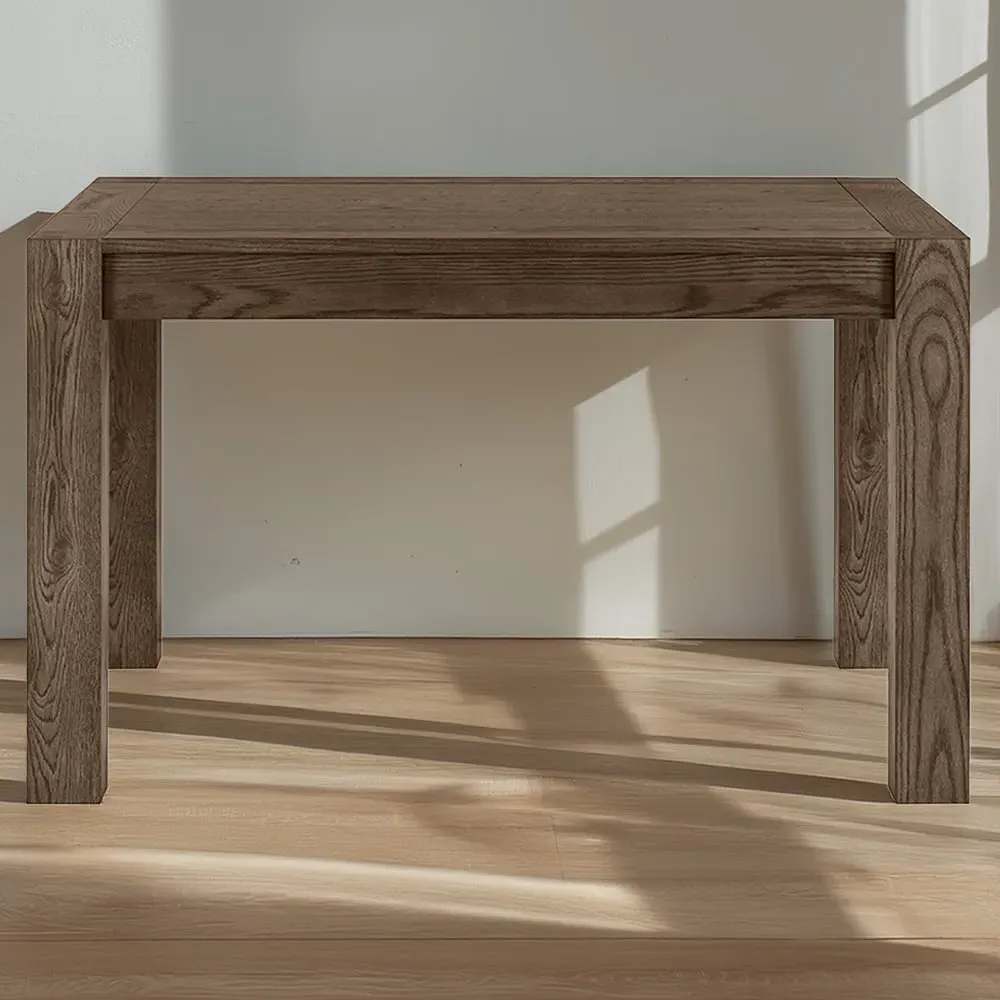 Turin 6-Seater Extending Dining Table - Dark Oak image