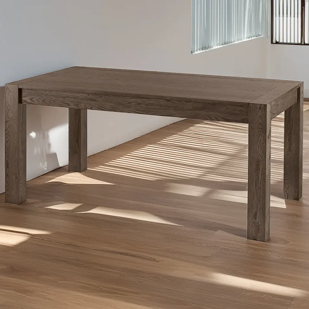 Turin 6-Seater Extending Dining Table - Dark Oak