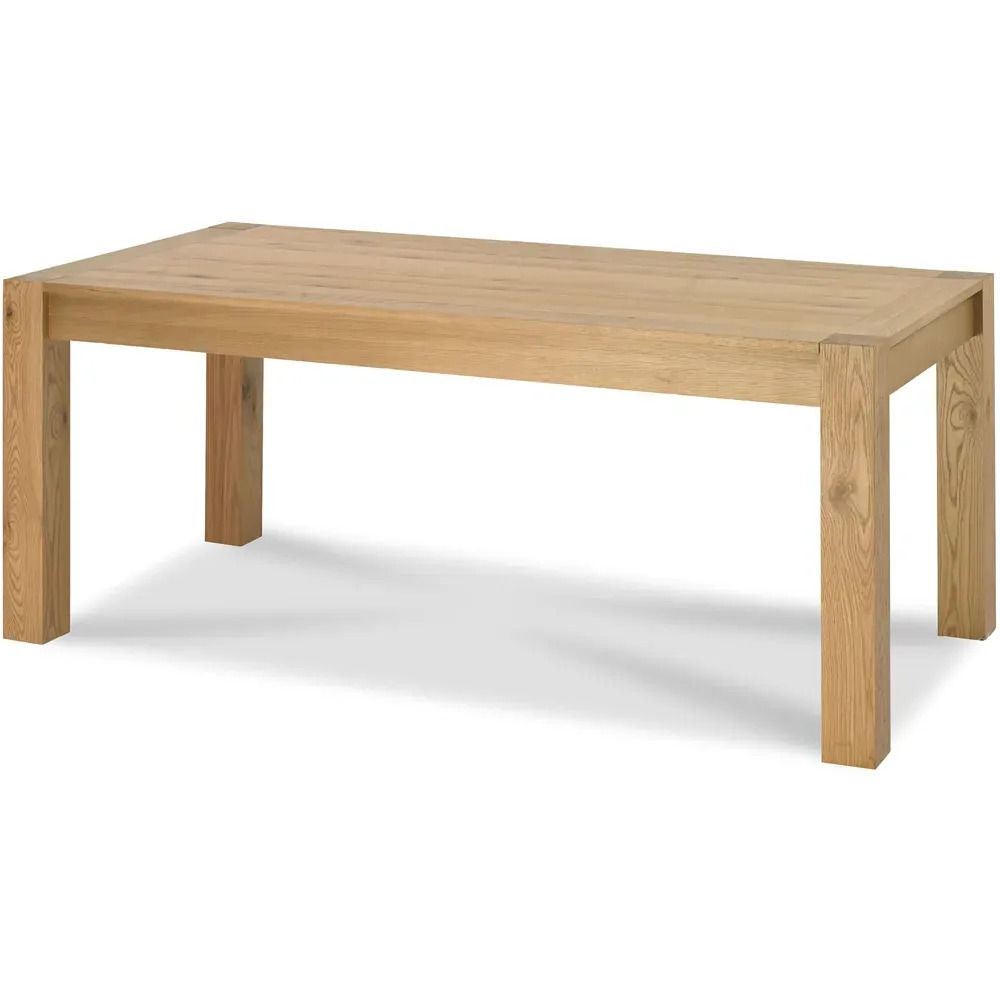 Turin 8-Seater Extending Dining Table - Light Oak