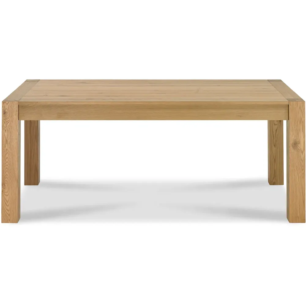 Turin 8-Seater Extending Dining Table - Light Oak