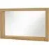 Turin Rectangle Wall Mirror - Light Oak