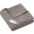 Cosy Heated Throw - Taupe