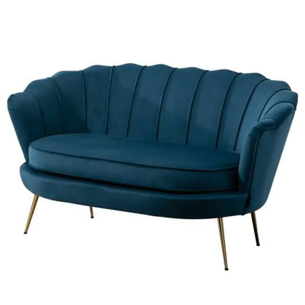 Ariel 2-Seater Sofa - Blue, Fabric
