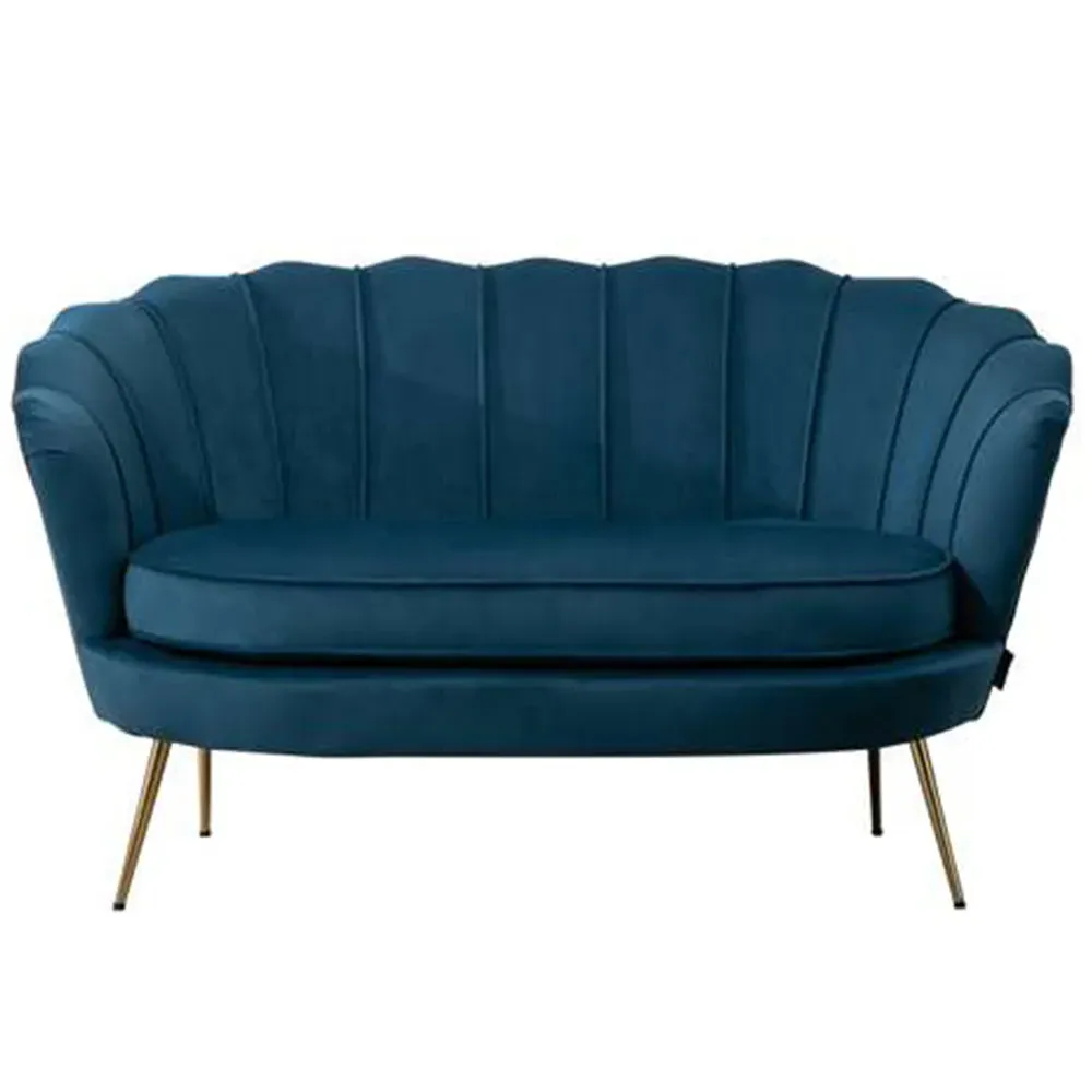 Ariel 2-Seater Sofa - Blue, Fabric