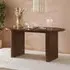 Axel 4-Seater Oval Fluted Dining Table - Walnut