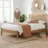 Berwick King Size Bed - Brown, Oak