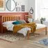 Denver Small Double Bed Frame - Brown, Pine