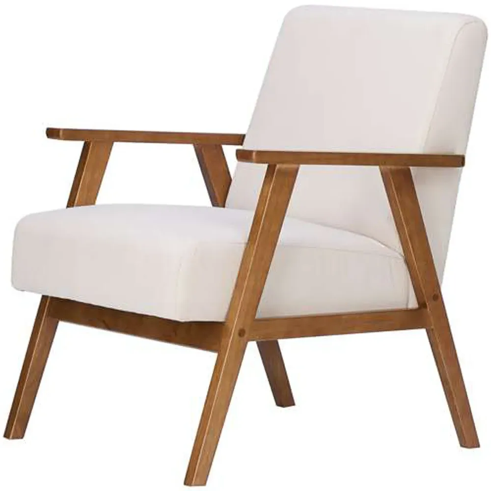 Ellwood Fabric Armchair - Cream