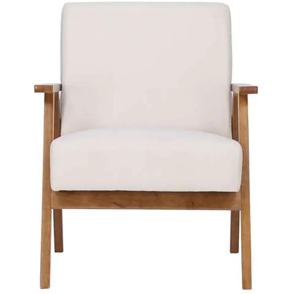 Ellwood Fabric Armchair - Cream