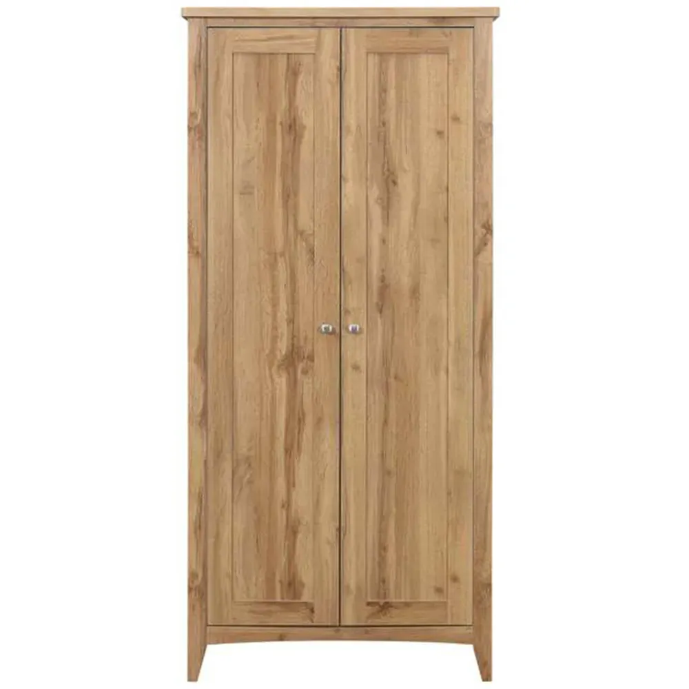 Hampstead 2 Door Wardrobe - Brown