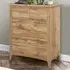 Hampstead 5 Drawer Storage Chest - Brown